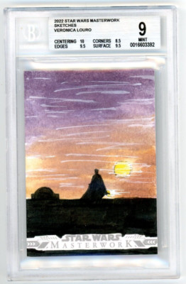2023 Topps Star Wars Masterwork 1/1 Sketch by Veronica Louro
