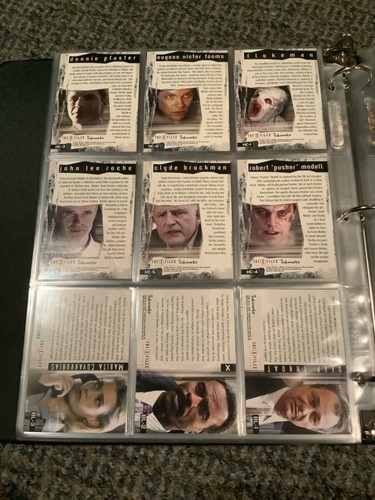 X-Files Connections Card set: Binder+Base+Secret+Haunt+Auto+Costume+Boxtoppers+ - Picture 6 of 10