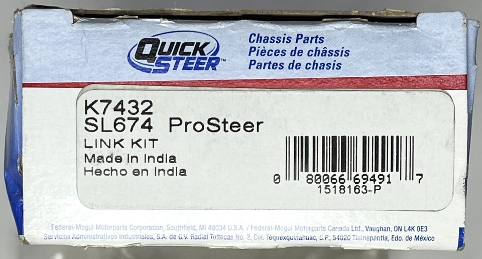 Barra estabilizadora trasera K7432 enlace trasero para Select Eclipse Galant Sebring Stratus 99-05 + Foto 2 de 4
