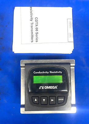 OMEGA CONDUCTIVITY/RESISTIVITY TRANSMITTER CDTX-90 SERIES PANEL MOUNT 12-24VDC