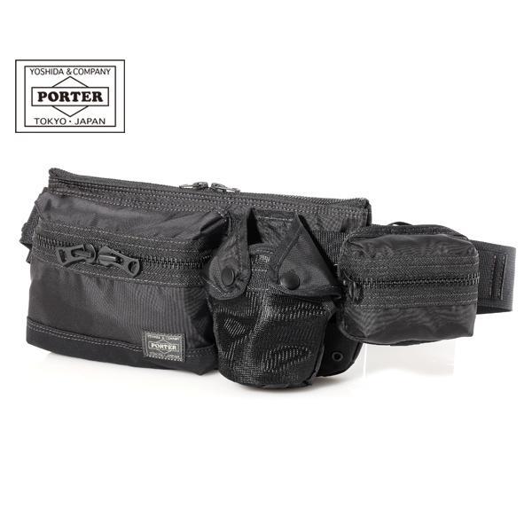 Porter Yoshida All Waist Bag with Pouch 502-05961 Black | eBay