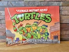 Teenage Mutant Hero Ninja Turtles 18 Month Calendar 1990 91.