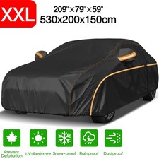 For Mercedes-benz Full Car Cover Outdoor Waterproof Sun Rain Uv Protection Black For Mercedes-benz Full Car Cover Outdoor Waterproof Sun Rain Uv Protection Black