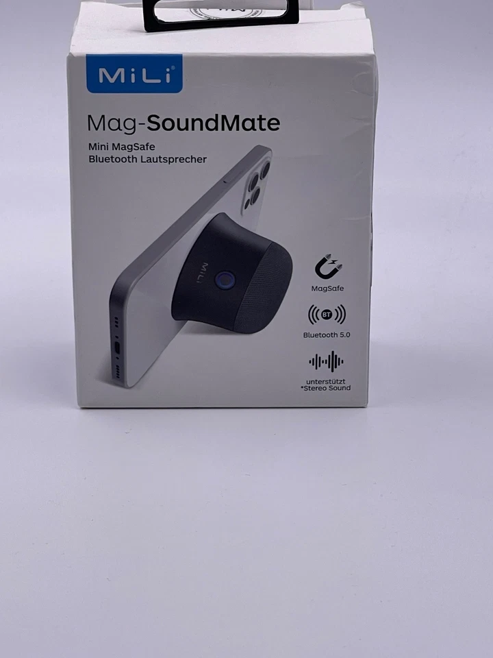 ultron - Mag Soundmate magnetic BT Speaker Musik-Box Schwarz