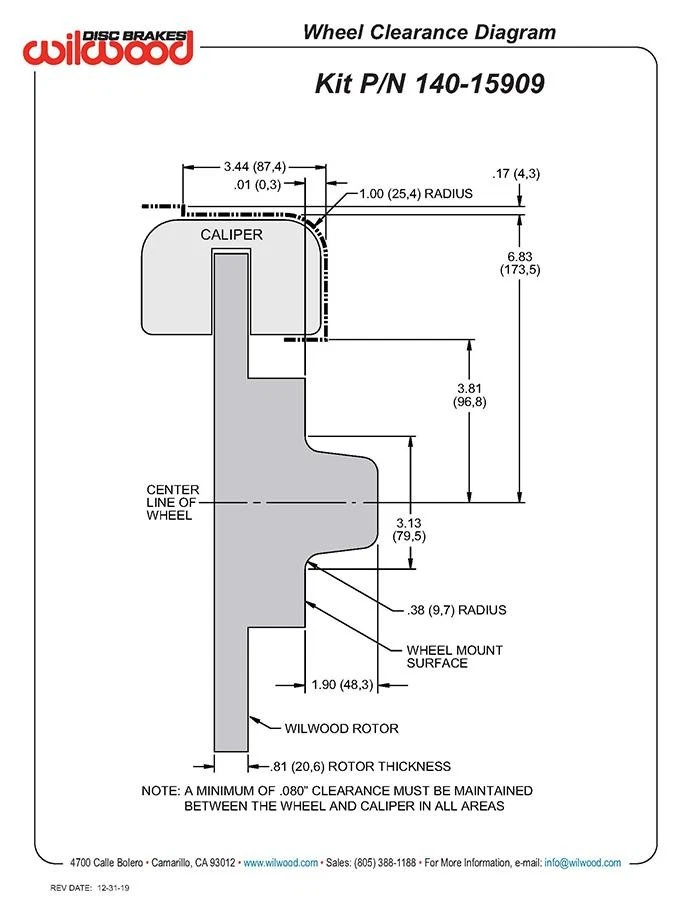 Front Axle Disc Brake Kit for 1973-1974 Chevrolet Nova Foto 4 de 4