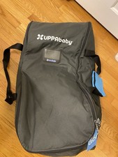 UPPAbaby MESA Infant Car Seat Travel Bag TravelSafe Black Blue Carrier Base NEW