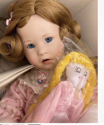 Katie's Bedtime Story Georgetown Collection. N I B Porcelain Baby Doll Rare HTF 