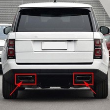 Stainless Steel Rear Exhaust Pipe Tail Throat For 13-17 Land Rover Range Rover
