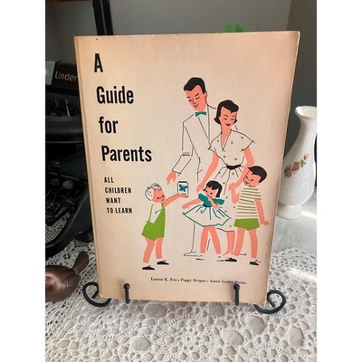 1954 All Children Want to Learn Guide for Parents | Grolier Society, Mid Century