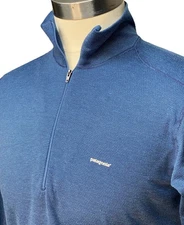 Patagonia Men’s Capilene Midweight Capilene Quarter Zip Baselayer Size Medium