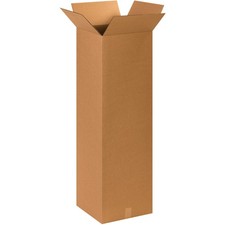 SHIP NOW SUPPLY 15 x 15 x 48 Corrugated Cardboard Boxes, Tall 15L x 15W x 48H, P