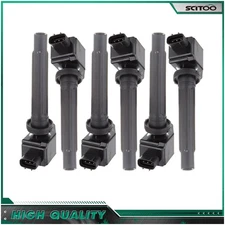 6 Ignition Coils for Suzuki SX4 2.0L 2007-2009 Suzuki Grand Vitara 2.7L 2006-08