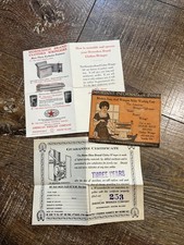 1922 Original Horse-shoe Clothes Wringer Instructions #D