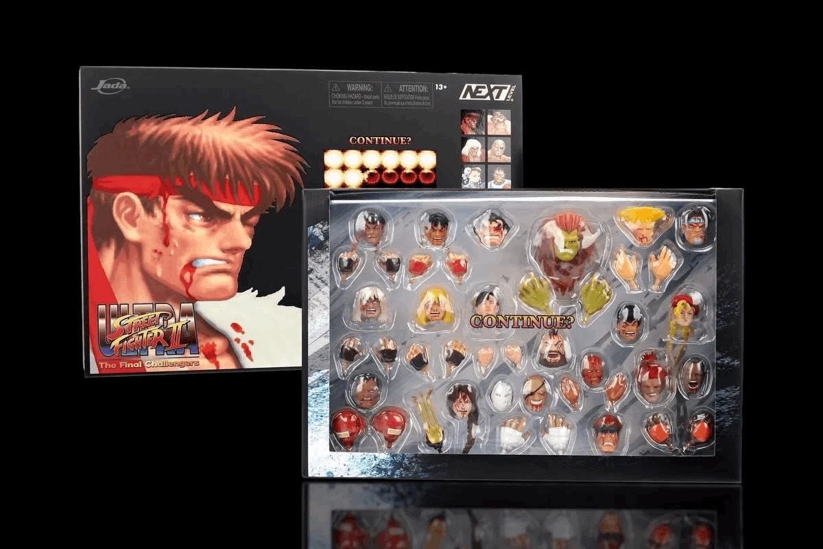 [Ready stock]SDCC 2026 Jada Toys Ultra Street Fighter II You Lose Accessory Set image 3