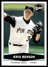 Kris Benson 2004 Upper Deck Vintage #255 Pirates MLB READ FREE SHIP AutographDen