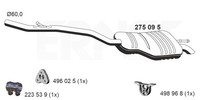 Ernst EndschalldäMpfer NachschalldäMpfer 275095 FüR Bmw E46 3Er Touring 318 320