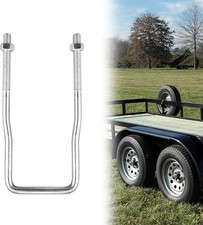 U-bolt Spare Tire Carrier Holder Bracket For Trailer Side Mount Zinc Plated