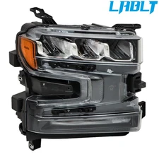 LABLT RH Headlight Headlamp LED Clear For 2019-2020 Chevrolet Silverado 1500