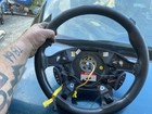 <!--F#f_0-->GENUINE GM VR VS LEATHER STEERING WHEEL - AIRBAG TYPE - GREY - SUIT RETRIM<!--F/-->