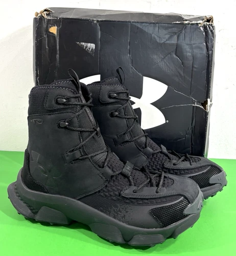 NEW 10.5 D MENS UNDER ARMOUR UA EXPANSE REAPER WATERPROOF BOOTS 6000765 BLACK