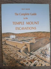 Complete Guide to the Temple Mount Excavations Eilat Mazar 2002 PB Photos VGC 