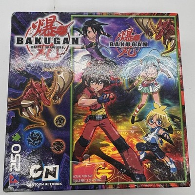 Bakugan Battle Brawlers~  250 Piece Puzzle~ Sure-Lox~ Cartoon Network Sealed Box