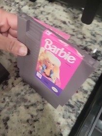 Barbie Nintendo NES con custodia e libretto testata funzionante