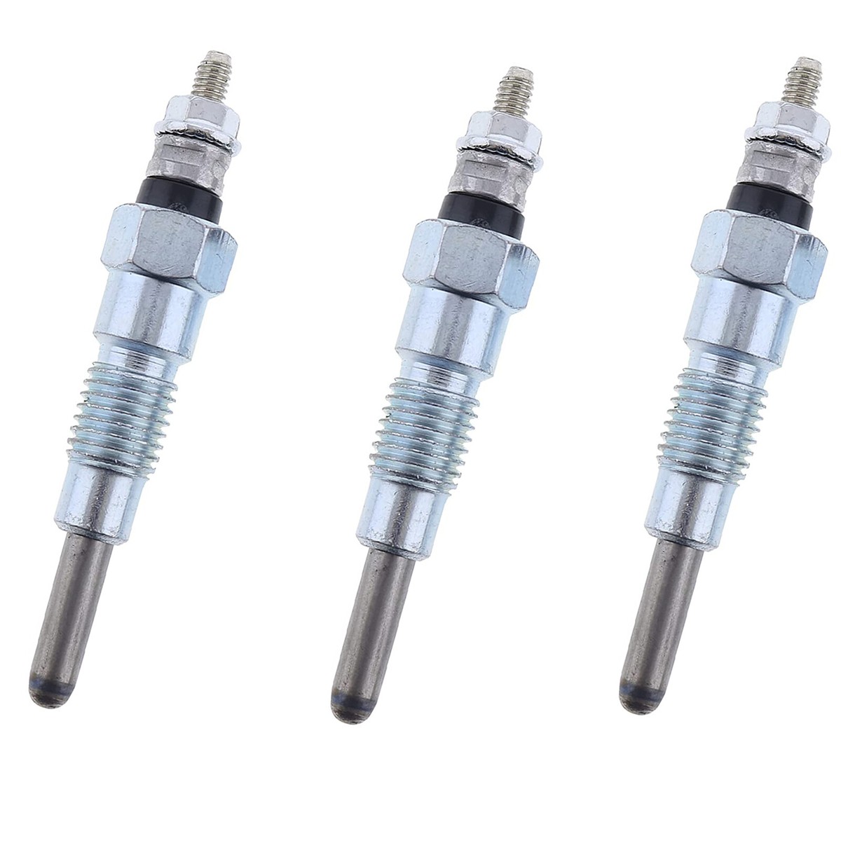 3X Glow Plug M811937 For John Deere HPX TH XUV850D XUV855D Gator 