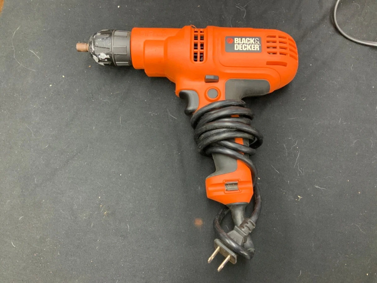 Corded Drill, 5.5-Amp, 3/8-Inch | BLACK+DECKER