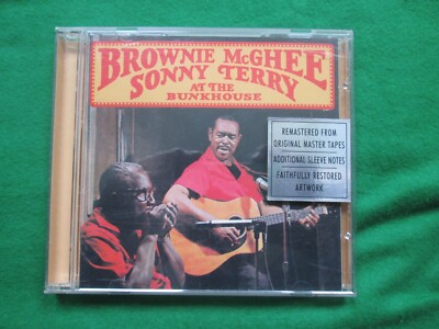 BROWNIE MCGHEE & SONNY TERRY - AT THE BUNKHOUSE - BGO - CD
