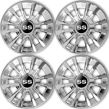 Enekerp 8in Golf Cart Wheel Covers Hub Caps Set of 4 for Club Car EZGO Yamaha