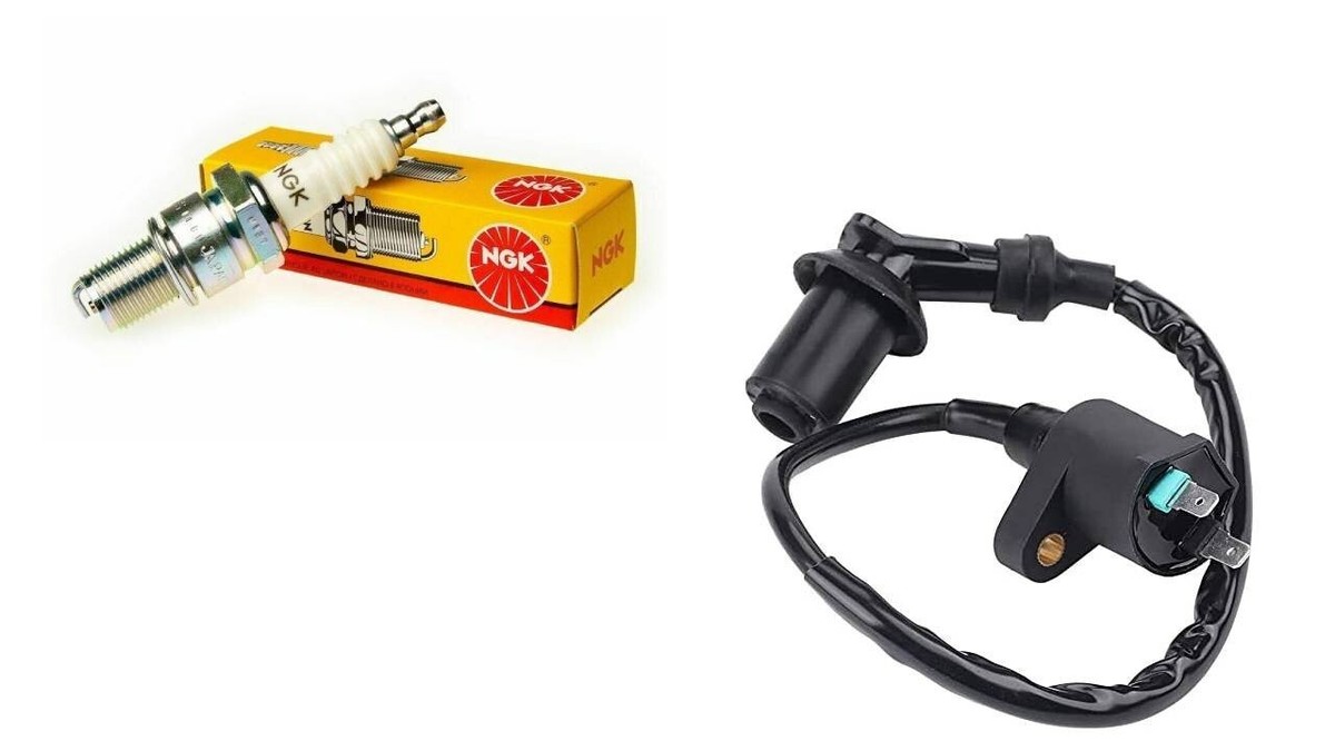 IGNITION COIL 43cc 47cc 49cc Mini Quad Pocket Dirt Bike ATV 2-Stroke E IGNITION COIL 43cc 47cc 49cc Mini Quad Pocket Dirt Bike ATV 2-Stroke E