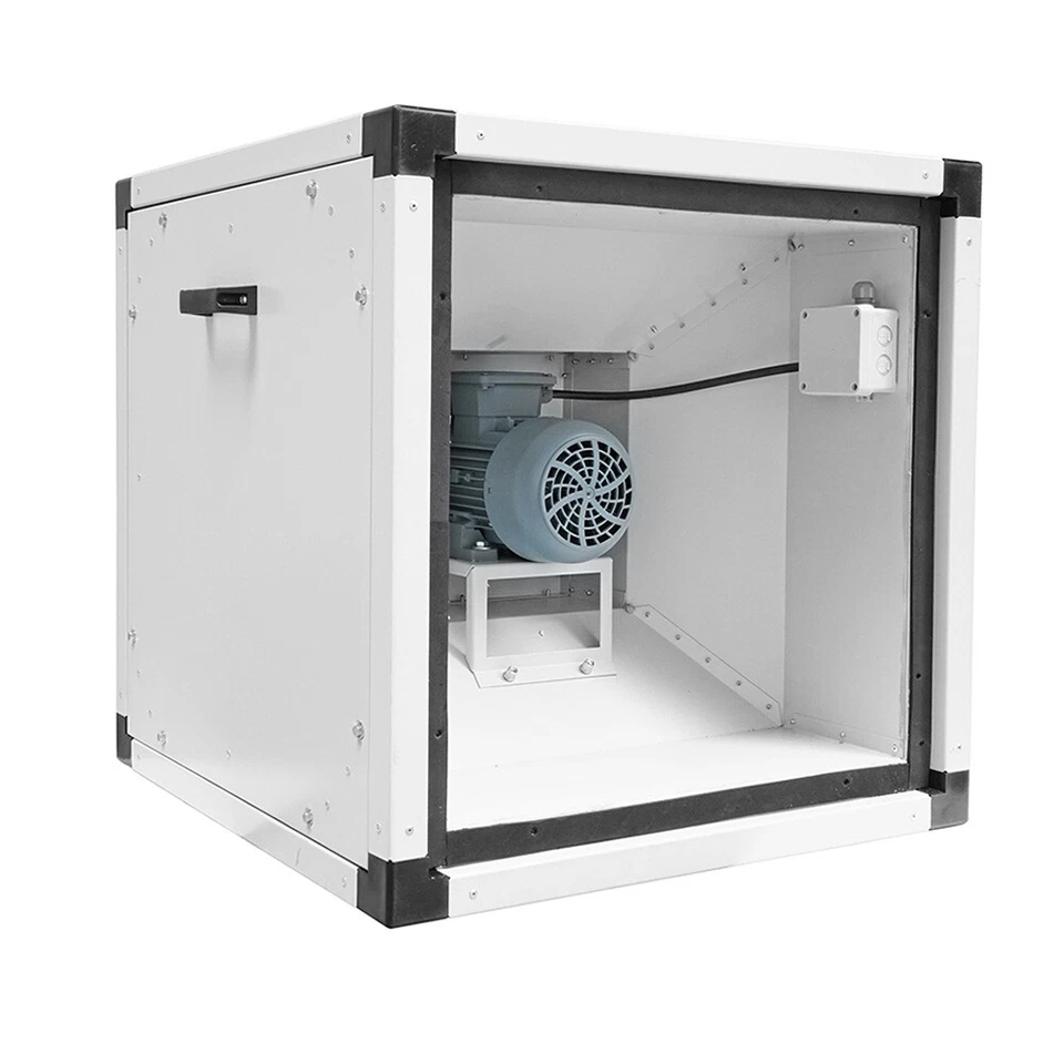 Küchenabluftventilator bis 20.000m³/h Abluftbox Airbox Abluftmotor Lüftungsmotor - Bild 2 von 4