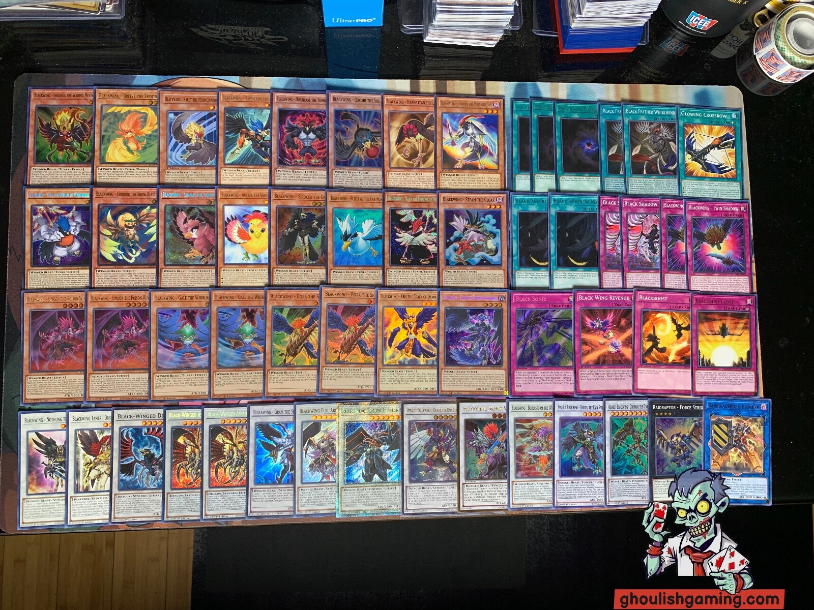 yugioh best blackwing deck Yugioh Blackwing Deck 40 Cards + Extra Deck + Sleeves – Budget Yugioh Decks main image 0