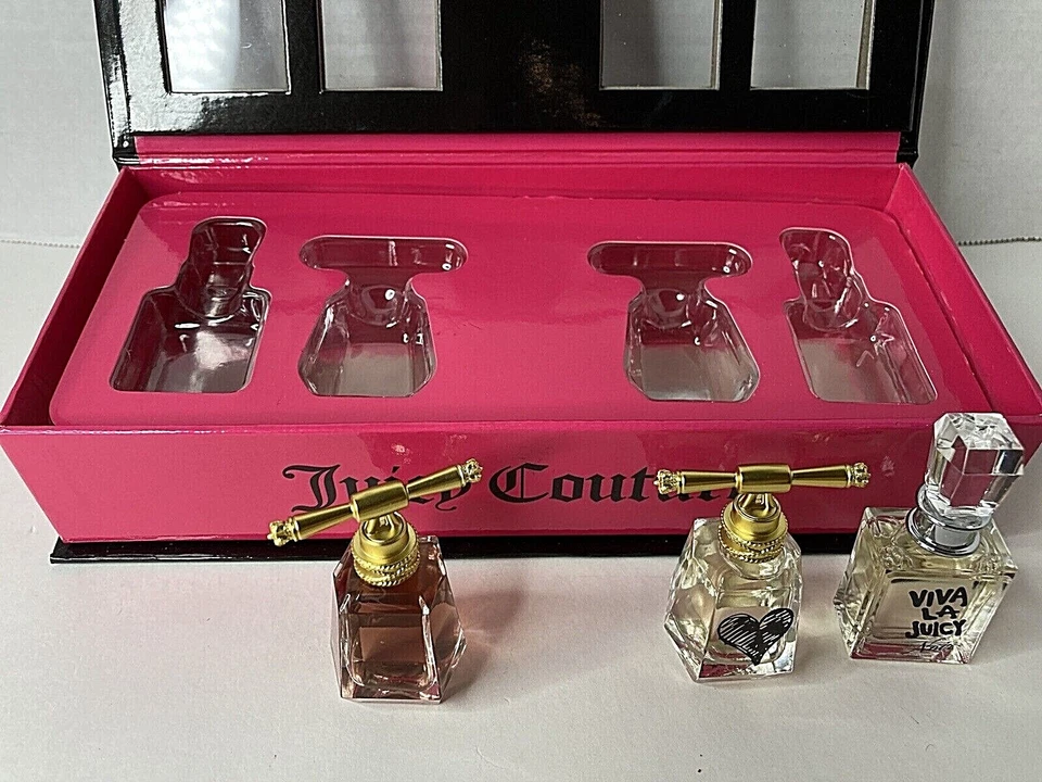Дорожный набор JUICY COUTURE 3 упаковки I Am Juicy I Love Juicy Viva Juicy Noir NOB READ - Изображение 2 из 4