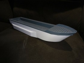 LEGO Boat Ship Hull & Deck Only City COAST GUARD 60014 16" White 