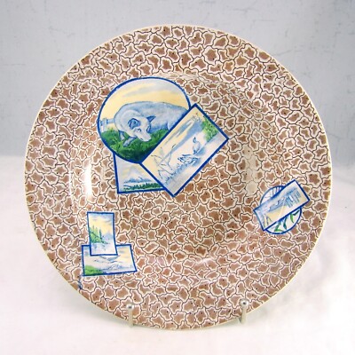 Edward F. Bodley & Son MYSORE Brown 6773 Rimmed Soup Bowl Aesthetic 1800's