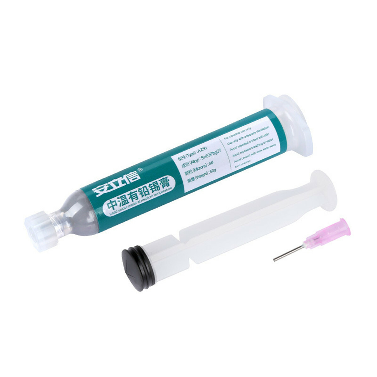 2022 30g BGA Tin Solder Paste Leaded Sn63/Pb37 Syringe Liquid Melting