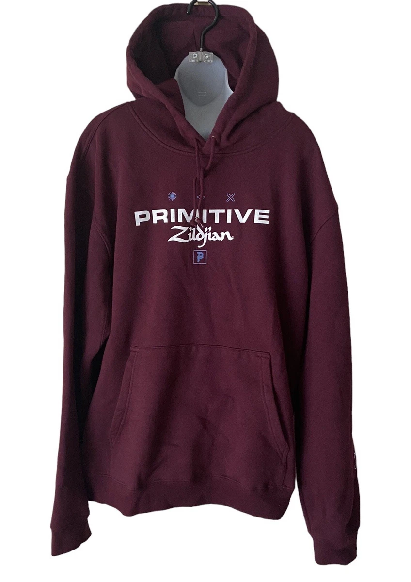 Burgundy deals primitive hoodie