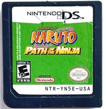 AUTHENTIC ORIGINAL NINTENDO DS "NARUTO PATH OF THE NINJA" VIDEO GAME CARTRIDGE