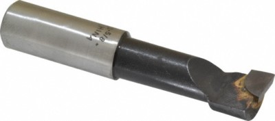 Carbide Tipped Boring Bar, 11/16'' Min Bore Dia 5/8'' Shank, 1-7/8'' Max Depth