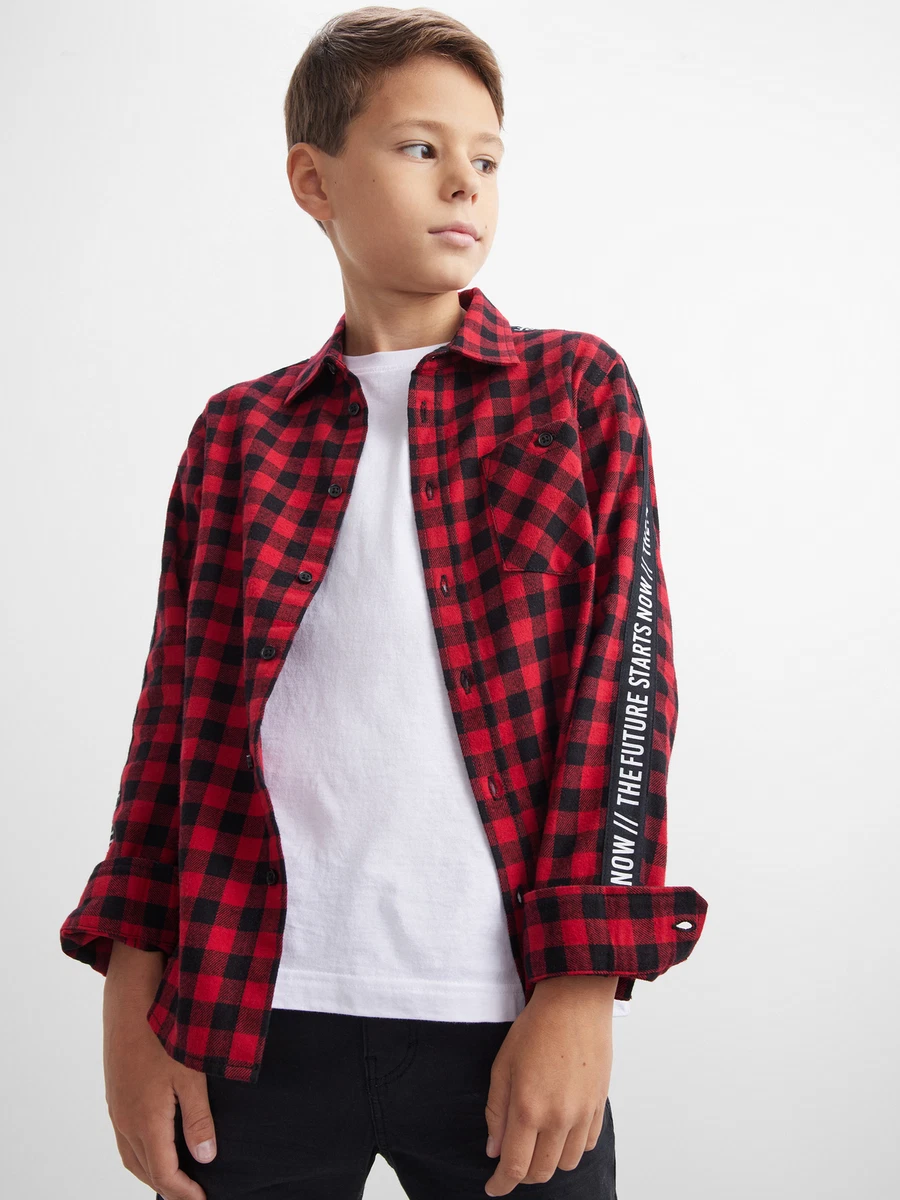 Boys Cotton Shirts Plaided New smart design full sleeve shirts for Boys SALE