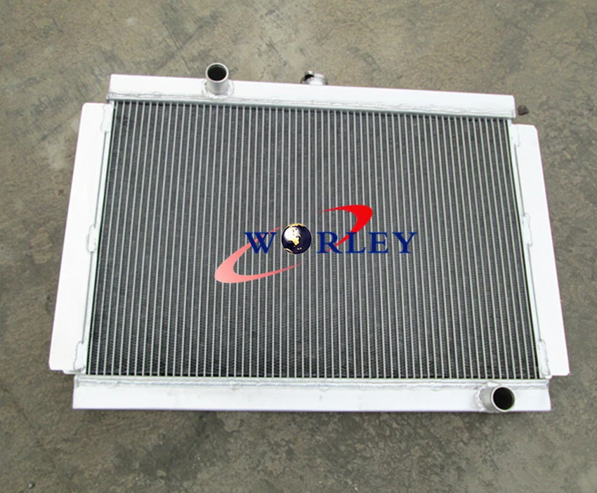 Radiador de aluminio para Nissan Datsun 280Z / 280ZX 1975-1983 MT 56mm 3 núcleos Foto 4 de 4