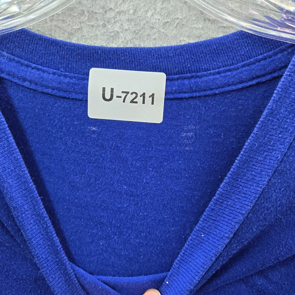 Rogue Men Shirt Medium Blue American Made Crew Neck Short Sleeve Pullover Tee - Image 2 of 4