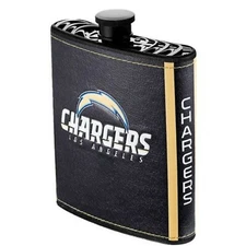 Pro Specialties Group NFL Los Angeles Chargers Plastic Hip Flask, 7-Ounce NEW!