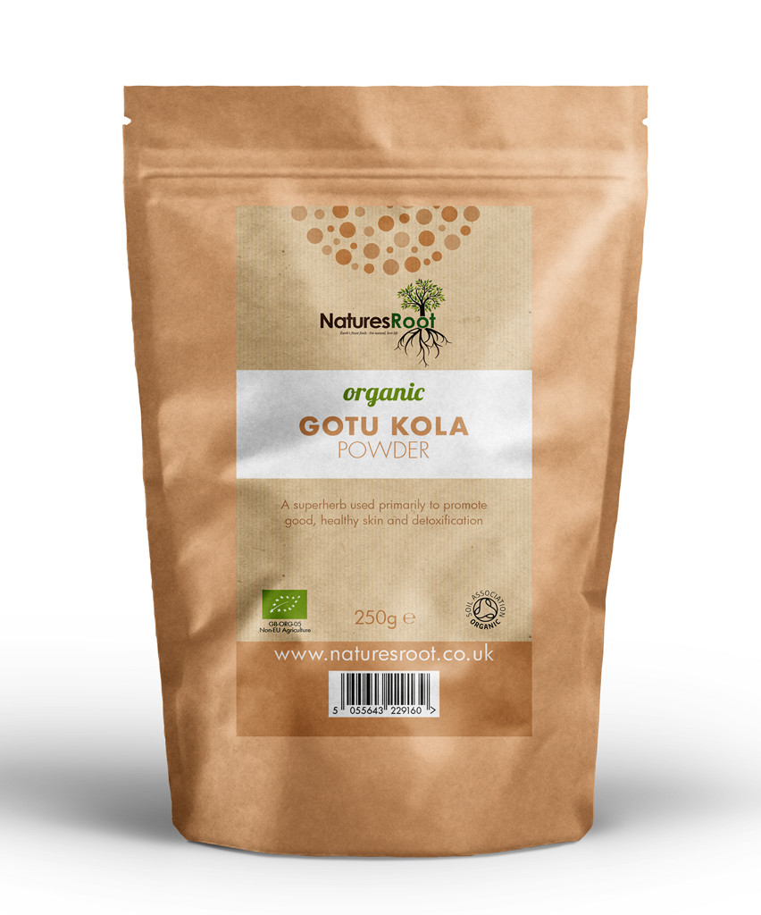 Gotu Kola en polvo orgánico | hierba ayurvédica | centella asiática | piel natural