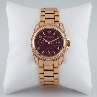 Michael Kors Rose Gold Plated Quartz Chronograph Watch MK  display picture 3