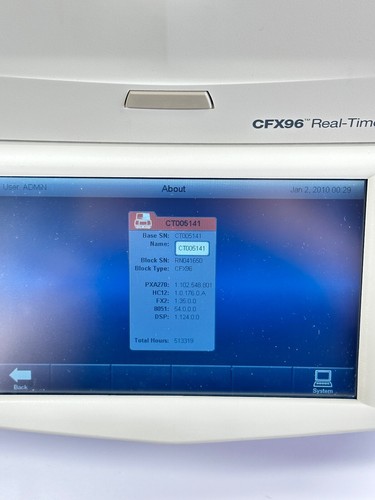 Bio-Rad C1000 Touch Thermal Cycler w CFX96 Optical Module w/laptop and software - Picture 11 of 24