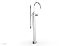 Phylrich AST230-45-026 Floor Mount Tub Filler w Hand Shower POLISHED CHROME New!