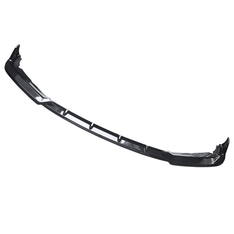 Fits 2019-2021 Honda Civic Sedan Front Bumper Lip Spoiler Carbon Fiber Print - Image 4 of 4